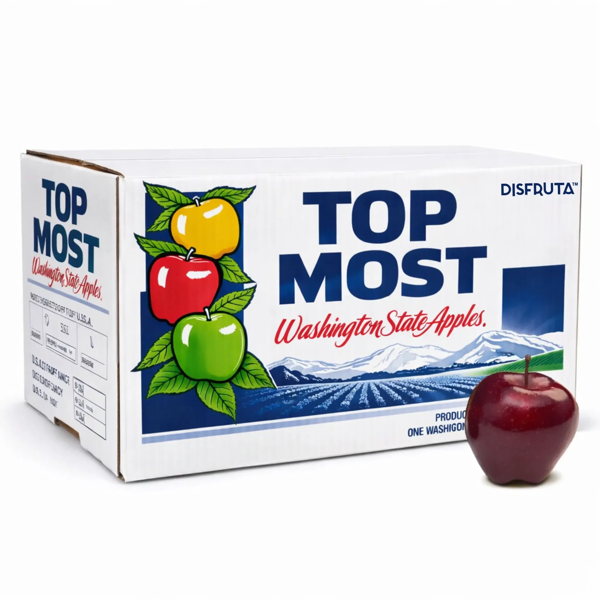 Manzana Red Delicious | #100's | Top Most® | Washington | C-CTN ±18KG