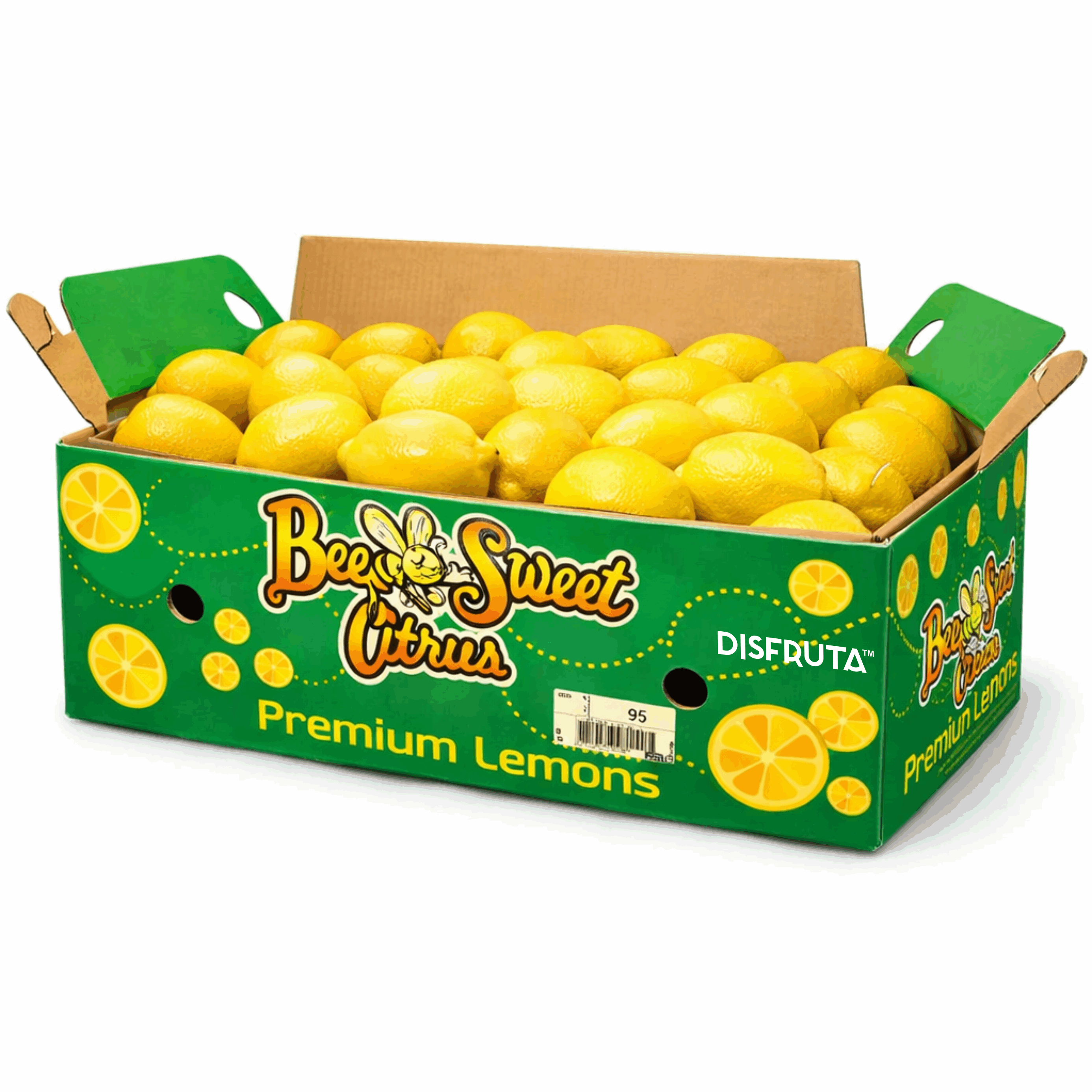 Limón Eureka | Bee Sweet Citrus® | #75's | California | C-CTN ±15.5Kg