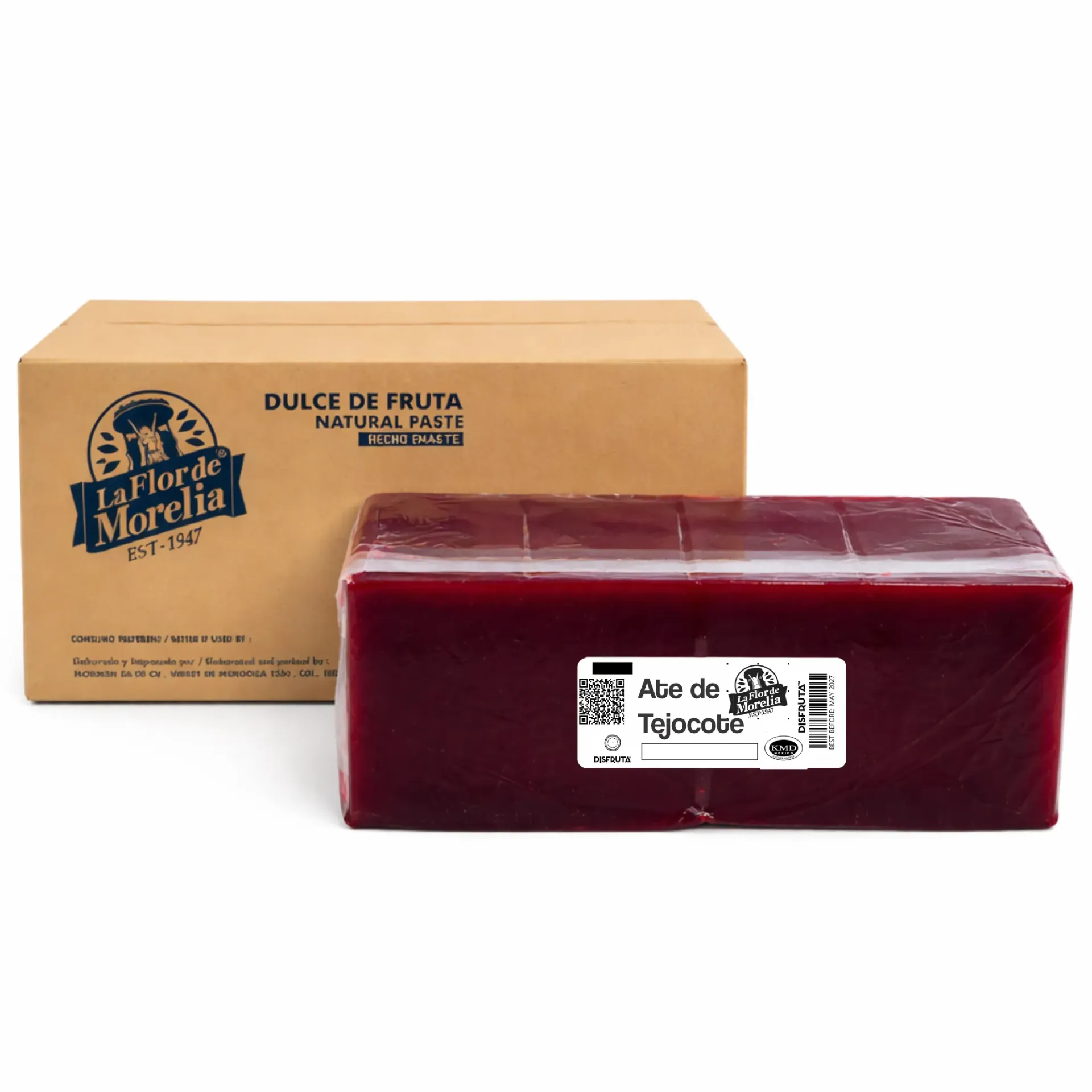 Hawthorn Paste (Tejocote)   | La Flor de Morelia® | CTN-BX Pack 6Kg