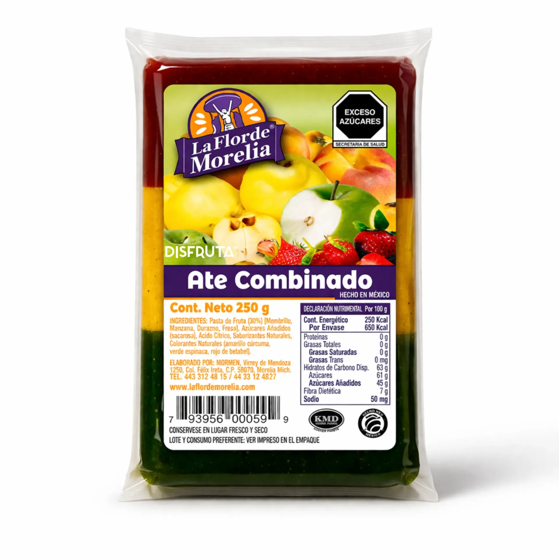 Tricolor Fruit Paste | Pack 250GR