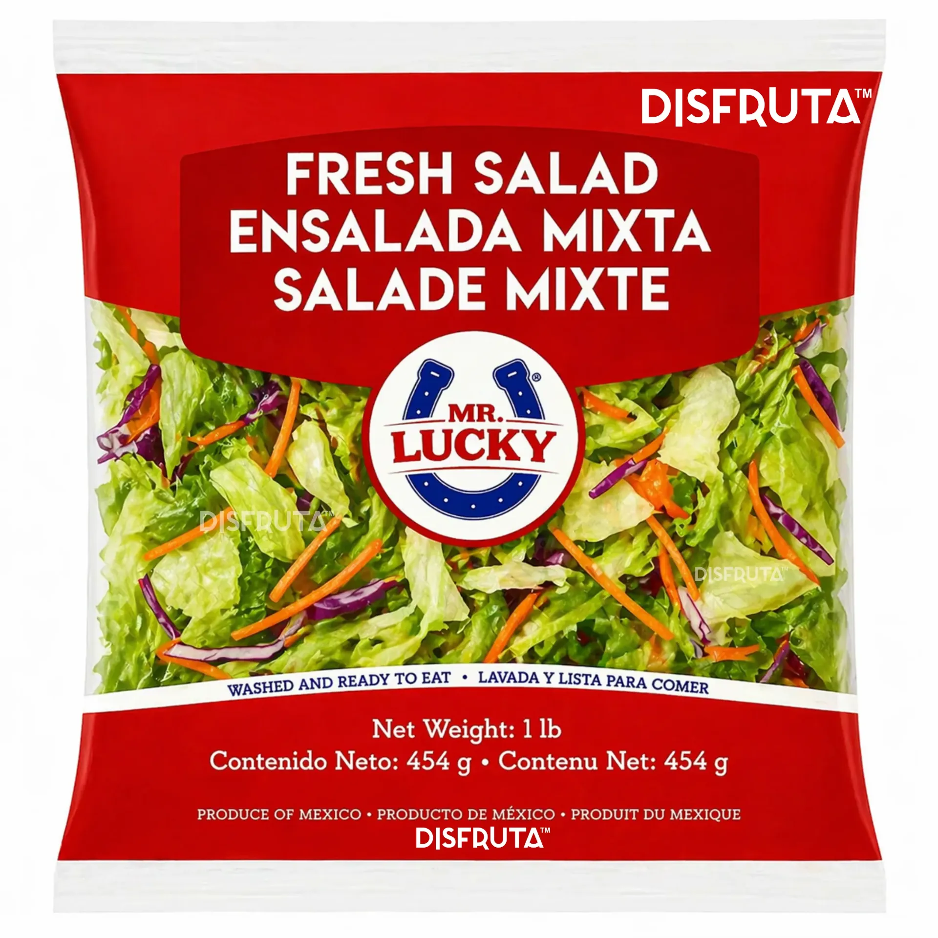 Ensalada Mixta | Mr. Lucky® | Guanajuato | Pack 1Lb-454g