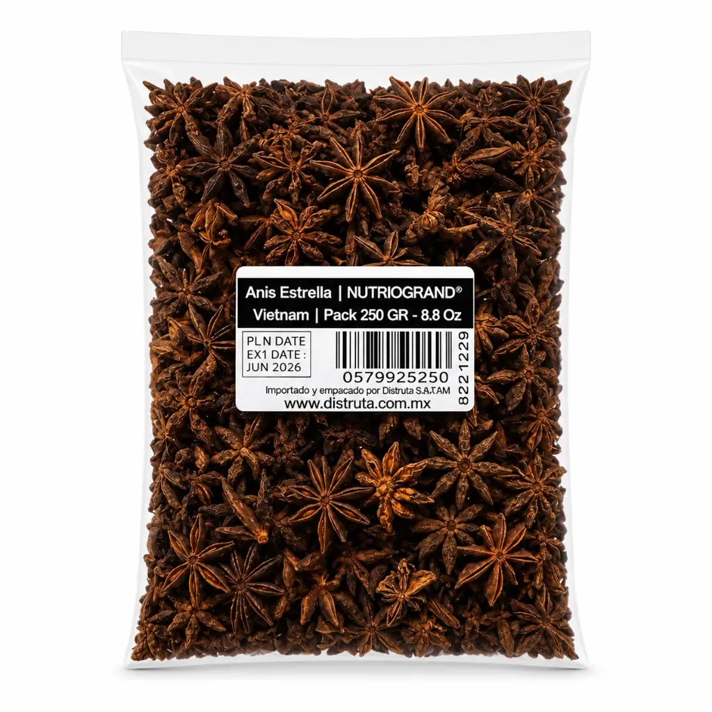 Anís Estrella | Nutrio-Grand® | Vietnam | Pack 250 Gr                                                                                