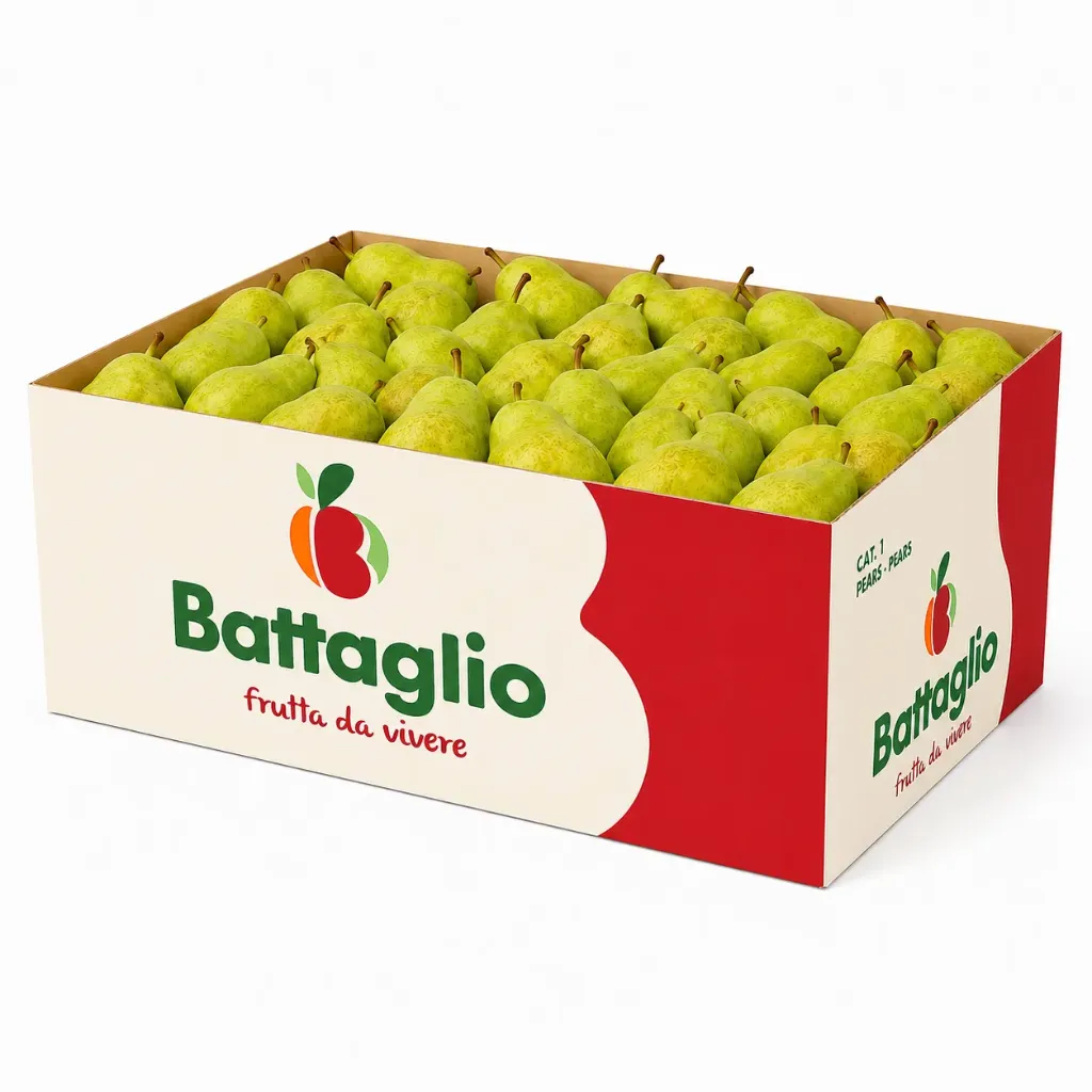 Pera d'Anjou Verde | C #80's | Battaglio®| Argentina | C-CTN±18KG
