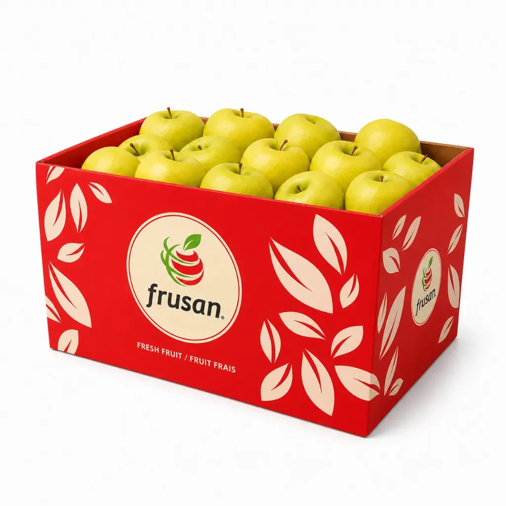Manzana Golden Delicious | C #100's | Frusan® | Chile | C-CTN±18Kg