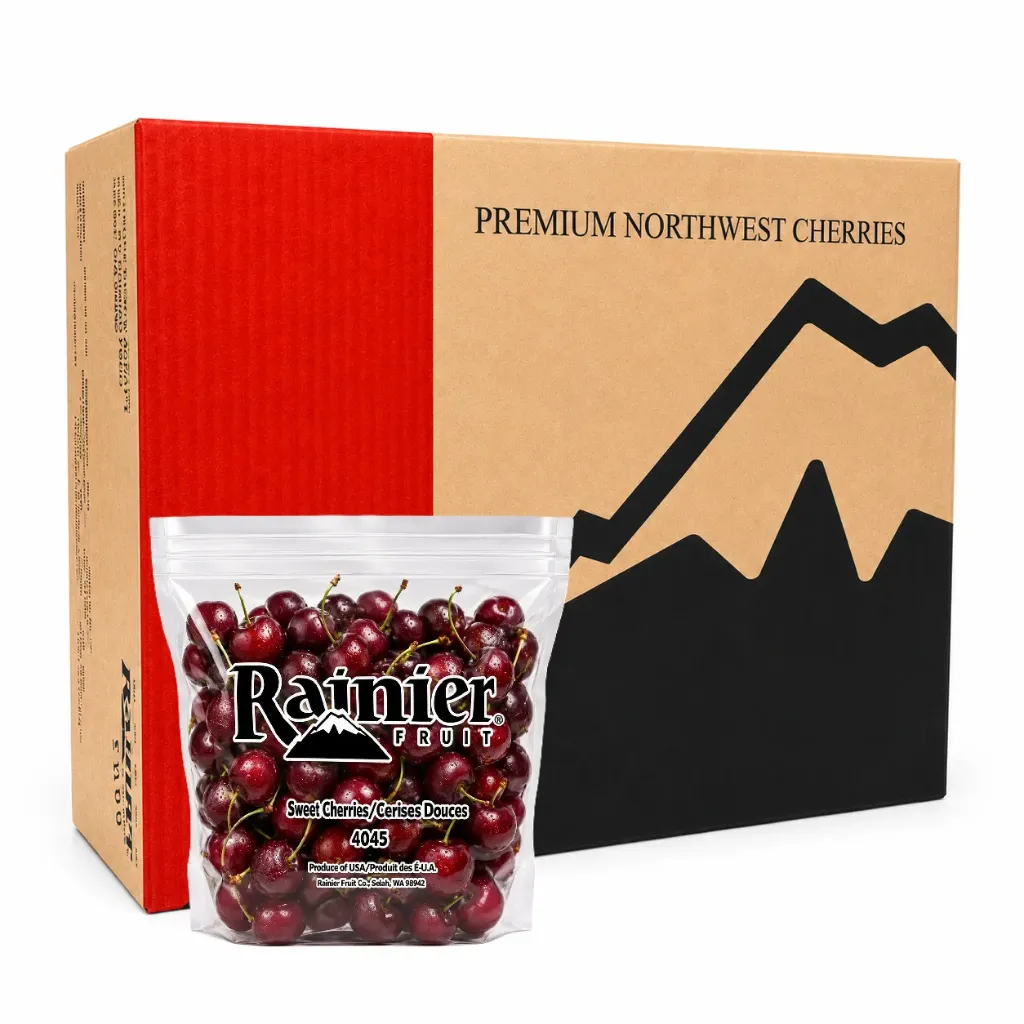 Chelan Cherries | WA #1 | Rainier Fruit® | Washington | C-CTN±18Lb Bagged 
