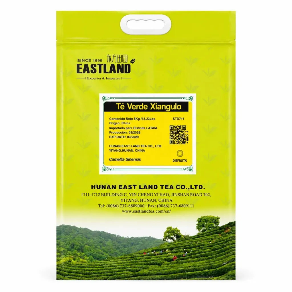 Té Verde | B#1 | STD711 | Hunan East Land Tea® | China | Bagged 6Kg