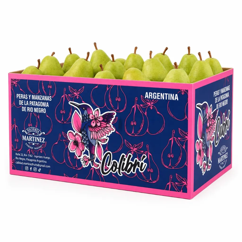 Beurre D'Anjou Pear | C #80's | Colibri®| Argentina | CTN-BX±18KG