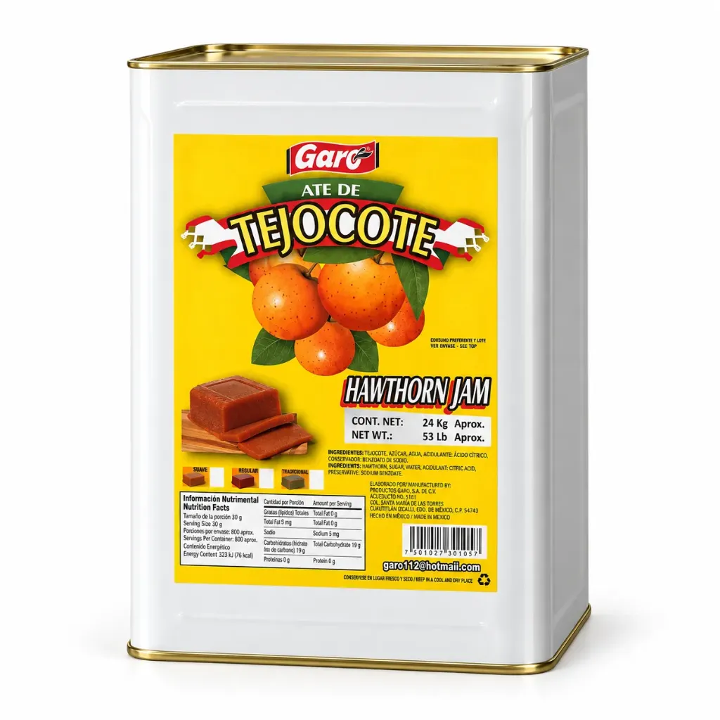 Mexican Hawthorn Jam  | Dulmex® |  REC-CAN 52.8Lb-24Kg