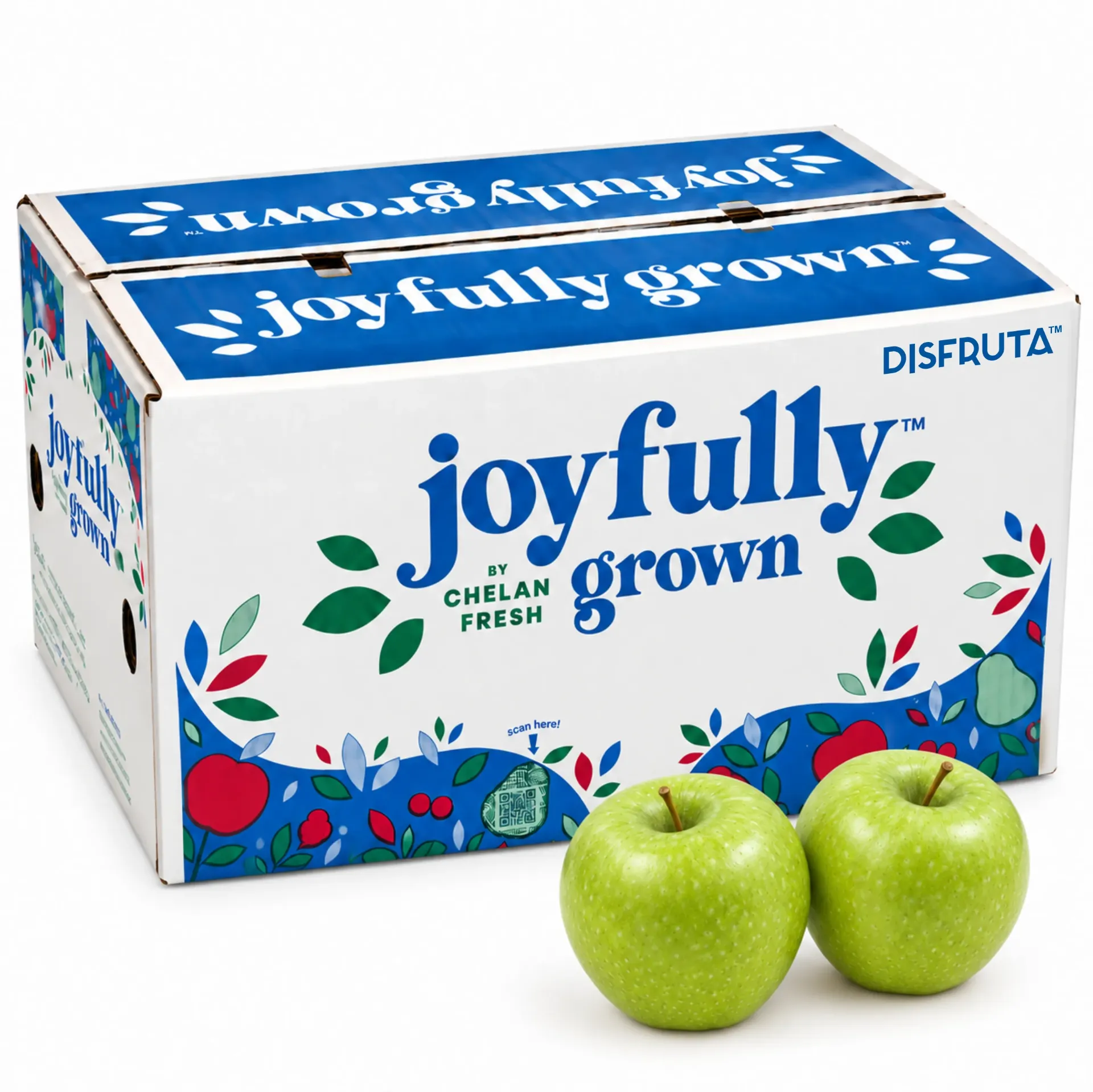 Manzana Granny Smith | Joyfully Grown® | C #100'S | Washington |  C- CTN ±18Kg