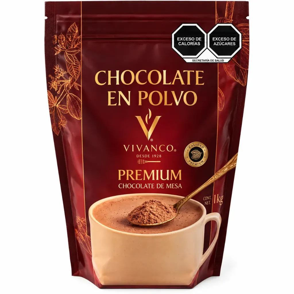 Chocolate en Polvo | Vivanco® | PouchBag 1KG