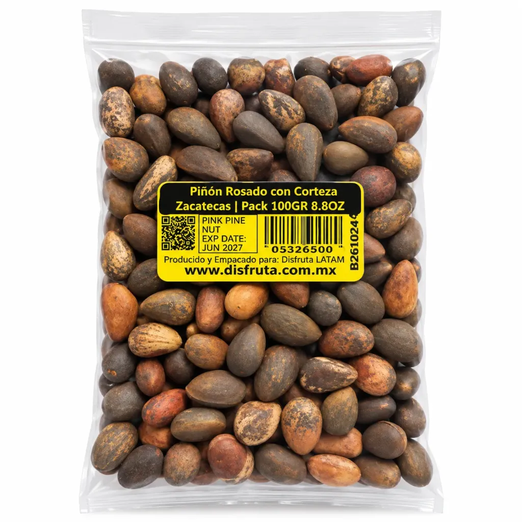 Piñón Rosado | Con Corterza | Zacatecas | Pack 100 Gr