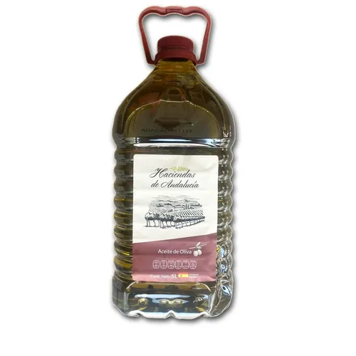 Aceite de Oliva Puro | Hacienda De Andalucía® | España | GAL-5LT                                                                  