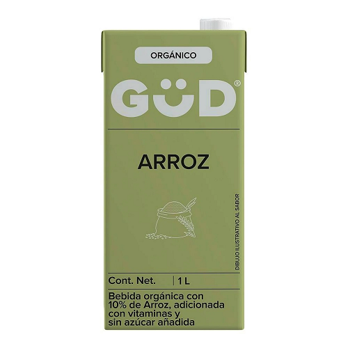 [BEBARR] Bebida de Arroz Orgánica | Sin Azúcar | GüD® | 1 LT.