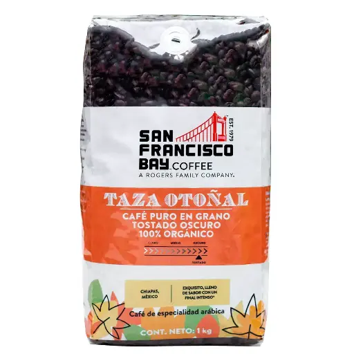 [SFBTOT] Café Orgánico: Taza Otoñal |  SF Bay ® | Pack 1 Kg | Chiapas                                                                               