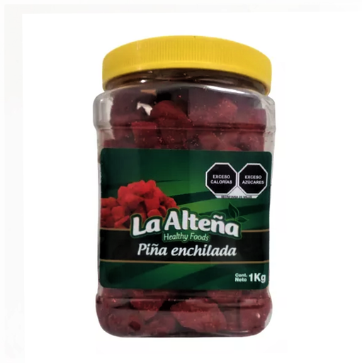 [PIENAL] Dried Chilli Pineaple  | P.Cubes | La Alteña® | Tailand | Cylinder -1Kg-2.20LB                                                                              
