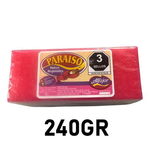 Alfajor de Coco | Paraíso® | Michoacán | 240GR