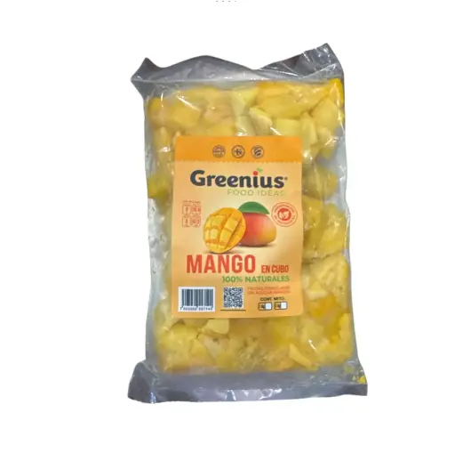 Frozen Mango | Diced Mango | Greenius® | Pack 1KG-2.2lb