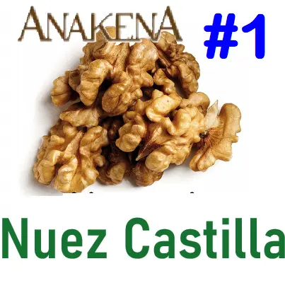 Shelled Wall Nut | CAT 1|Halves Extra Light | 40% | Anakena® | Chile |  GRL 