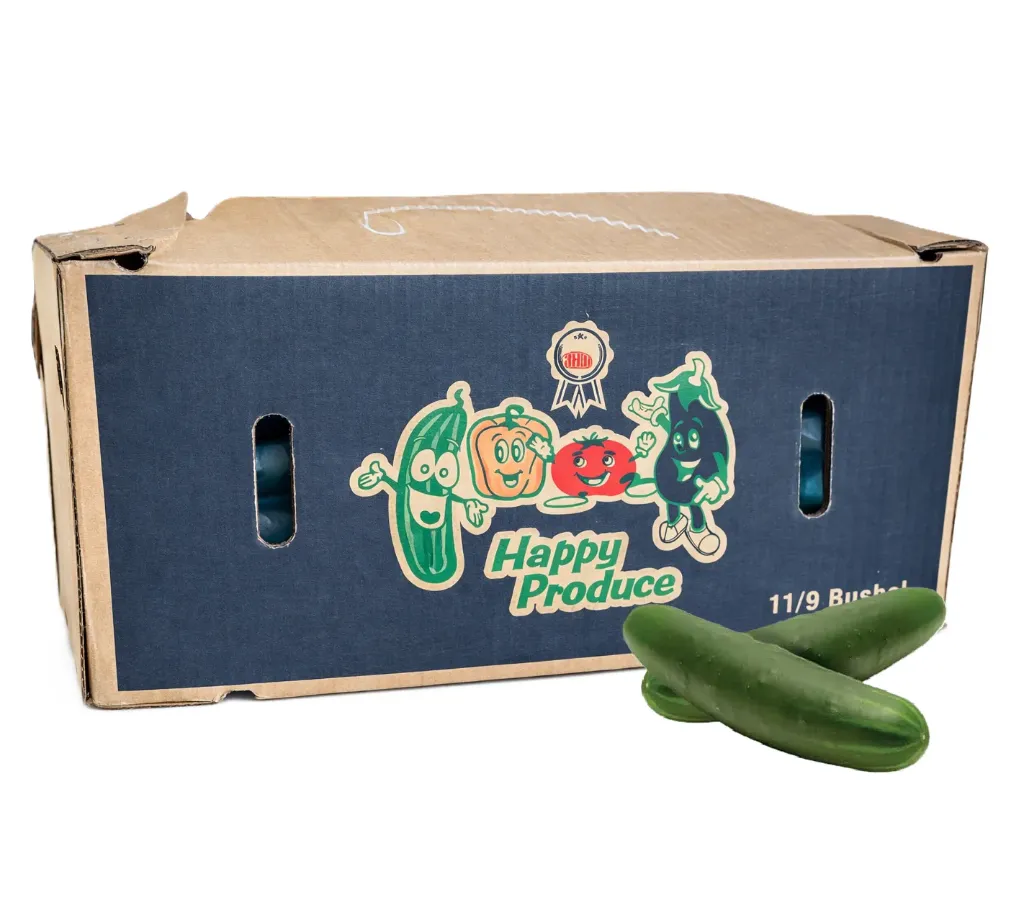 Pepino Americano | Happy Produce® | Sinaloa | C-CTN ±24Kg | Disfruta™